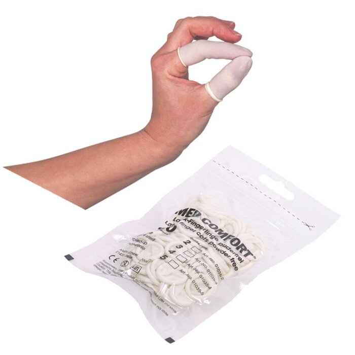 AMPri Med Comfort Fingerlinge Latex 100 Stück