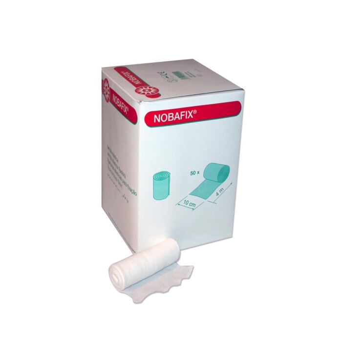NOBA Nobafix elastische Fixierbinden Großverbraucherpackung ohne Folie 50 Stück