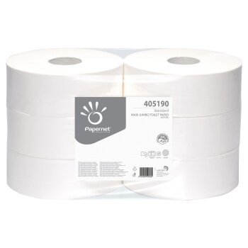 Papernet Standard Maxi Jumbo Toilettenpapier 1- lagig 6...