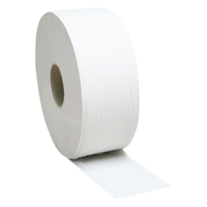 Huchtemeier TJ Premium 280 Jumbo Toilettenpapier 2- lagig 6 Rollen wei&szlig;