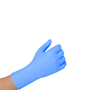 NOBA Nobaglove Nitril ultra Einmalhandschuhe puderfrei blau 100 Stück