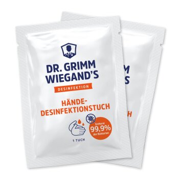 Dr. Grimm Wiegand&rsquo; s H&auml;ndedesinfektionstuch 10...
