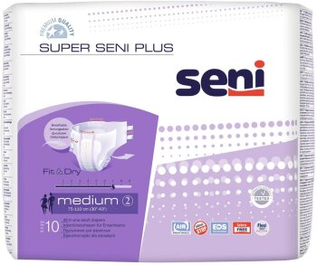 Super Seni Plus Inkontinenzhose für Erwachsene 10...